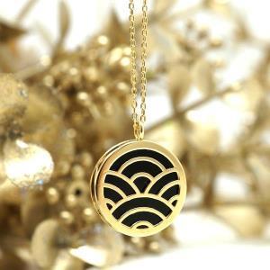 K10YG オニキス ネックレス