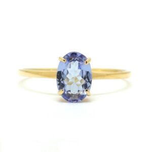 K18YG タンザナイト リング