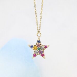 K10 マルチカラー ネックレス