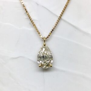 K18YG ダイヤモンド ネックレス