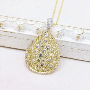 K18YG ダイヤモンド ネックレス